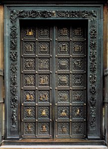 South Doors of the Baptistery of San Giovanni, 1336 (bronse)